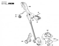 Bosch 3 600 H78 D09 Art3000 Lawn Edge Trimmer 230 V / Eu Spare Parts